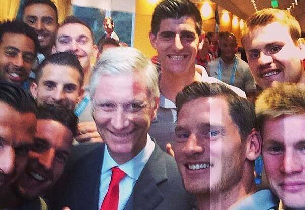 Μία selfie με τον Βασιλιά!