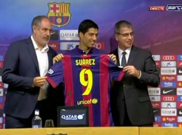 Παρουσίασε Σουάρεζ η Μπαρτσελόνα