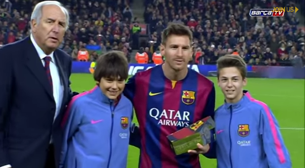 Άλλο ένα βραβείο στην συλλογή του Μέσι