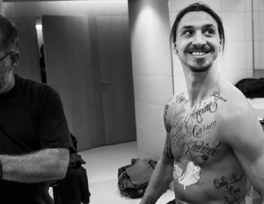 Ψεύτικα τα τατουάζ του Ζλάταν! (vid)