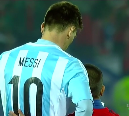 Η λυπητερή selfie του Μέσι (vid)