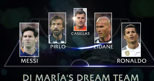Η dream team του Ντι Μαρία! (vid)