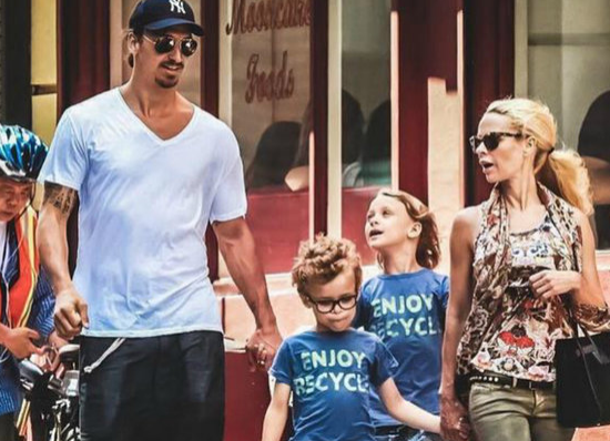 Στα χνάρια του πατέρα τους οι γιοι του Ζλάταν