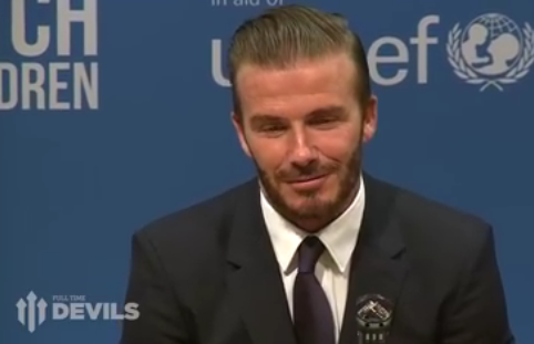 Σε ρόλο… τηλεφωνητή ο Μπέκαμ