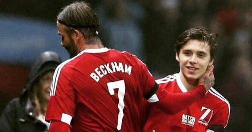 Παραλίγο να… γκρεμίσουν το “Ολντ Τράφορντ” οι Μπέκαμ (vid)