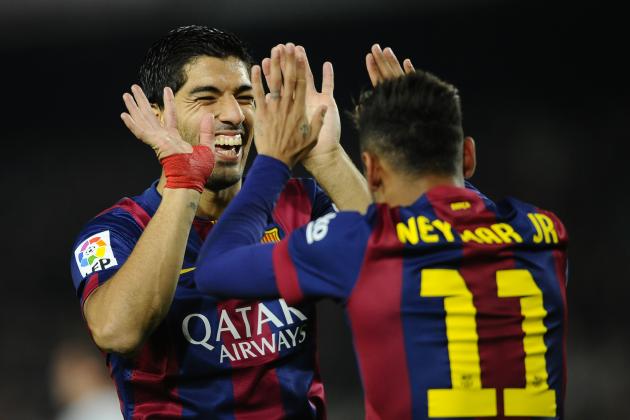 “Κεντάνε” Νεϊμάρ και Σουάρεζ!