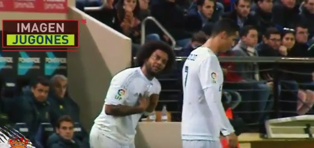 Ένταση ανάμεσα σε Μαρσέλο και Κριστιάνο (vid)