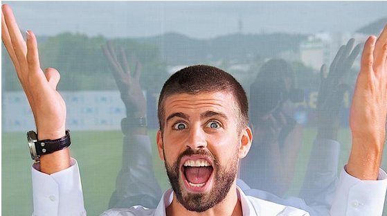 Γελάει με τη Ρεάλ ο Πικέ (pic)