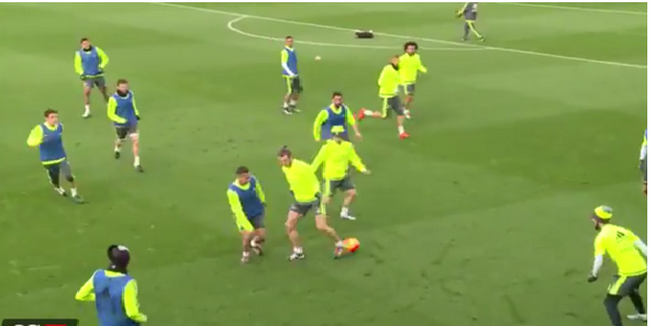 Μπέιλ- Ίσκο… έκρυψαν την μπάλα (vid)