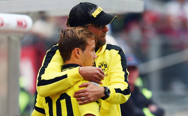 Μπάσιμο του Κλοπ για Γκέτσε