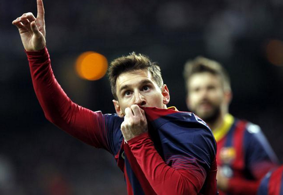 Το αντίο του Μέσι στον Κρόιφ (pic)