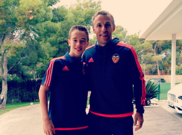 Απίθανο “παστέλι” από τον γιο του Νέβιλ (vid)