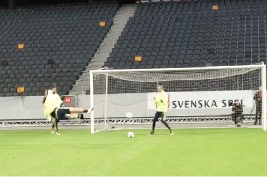 Μαγεύει και στις προπονήσεις ο Ζλάταν (vid)