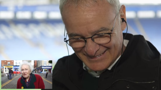 Η συγκίνηση του Ρανιέρι (vid)