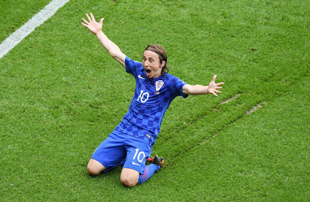 Τα δάκρυα χαράς του Λούκα Μόντριτς στην εθνική Κροατίας!