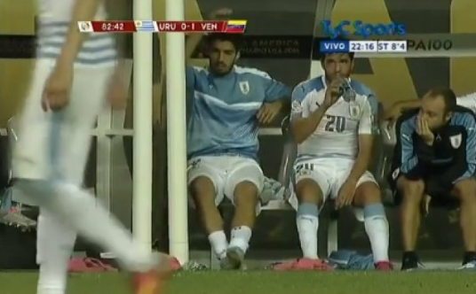 Το ξέσπασμα του Λουίς Σουάρεζ (vid)