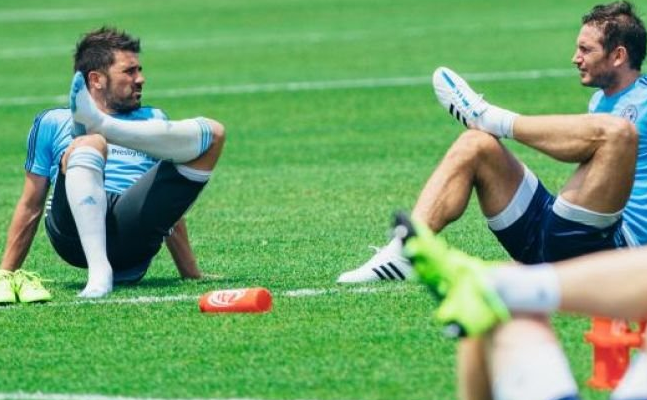 Τα “έχωσε” σε Λάμπαρντ ο Βίγια