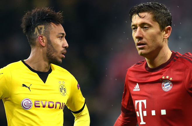 O Ομπαμεγιάνγκ έστειλε μήνυμα στον Λεβαντόφσκι (pic)