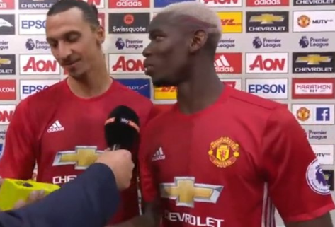 Ζλάταν και Πογκμπά περνάνε καλά και το δείχνουν