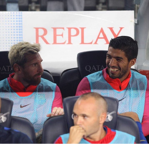 “Μαρτύρισαν” στον πάγκο Μέσι και Σουάρεζ! (vid)