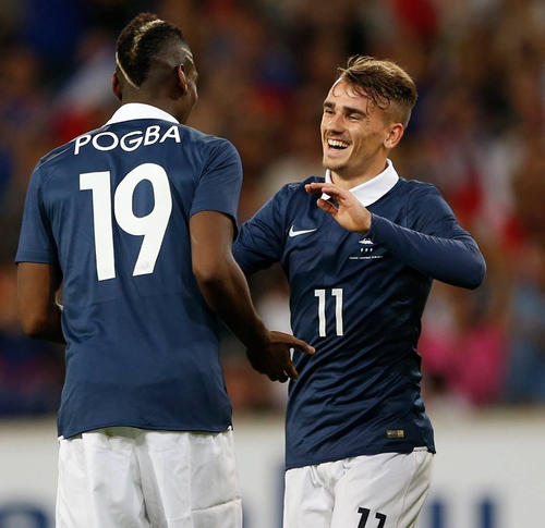 Κύλισε ο Γκριεζμάν και βρήκε τον Πογκμπά του (pic)