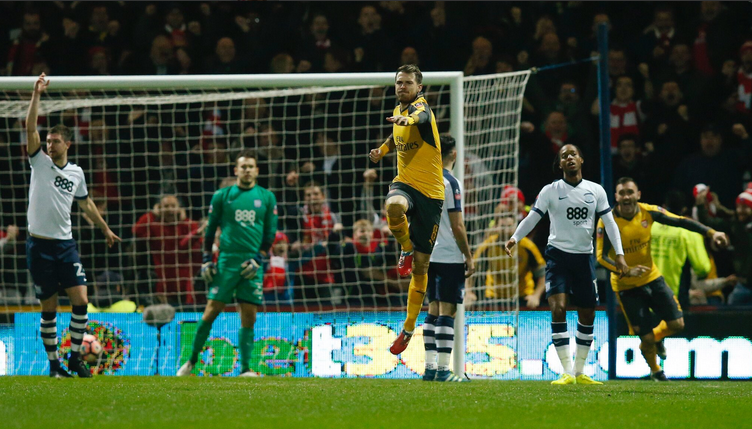 Ο Ράμσεϊ σκόραρε και έφερε τον… τρόμο! (vid)