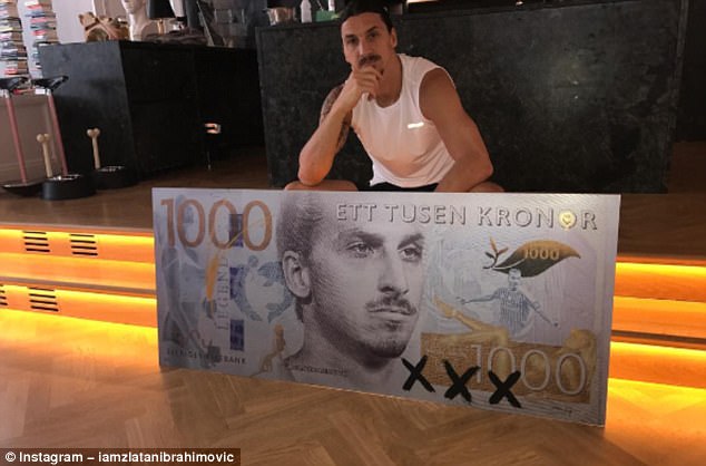 Ο Ζλάταν έγινε χαρτονόμισμα!