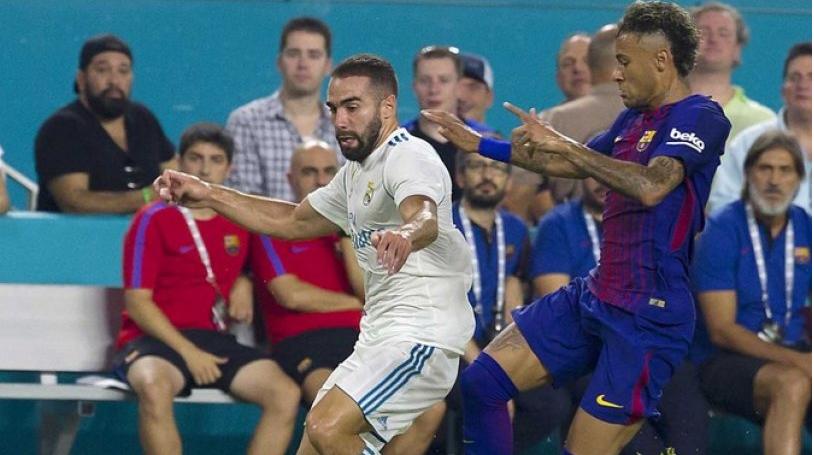 Η ένταση δεν έλειψε ούτε στο φιλικό “Ελ Κλάσικο”