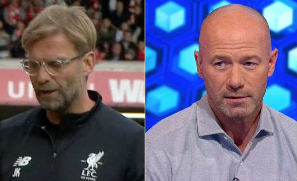 O Σίρερ συνέκρινε τον Κλοπ με τον Ρότζερς