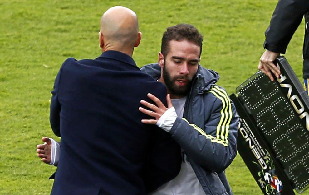 Ζιντάν: “Πρέπει να κάνουμε υπομονή με τον Καρβαχάλ”