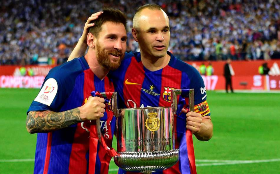 H στιγμή τηλεπάθειας ανάμεσα σε Ινιέστα και Μέσι (vid)