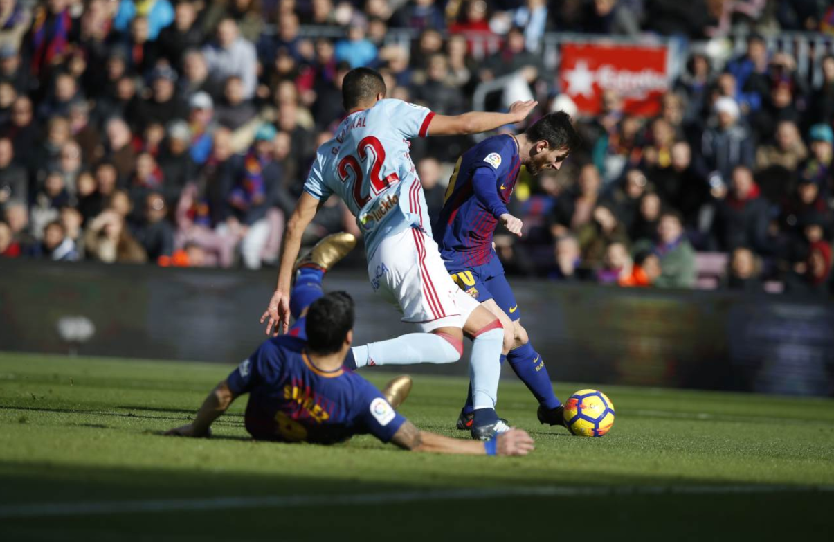 «Χ»ειρόφρενο της Θέλτα στη Μπαρτσελόνα!