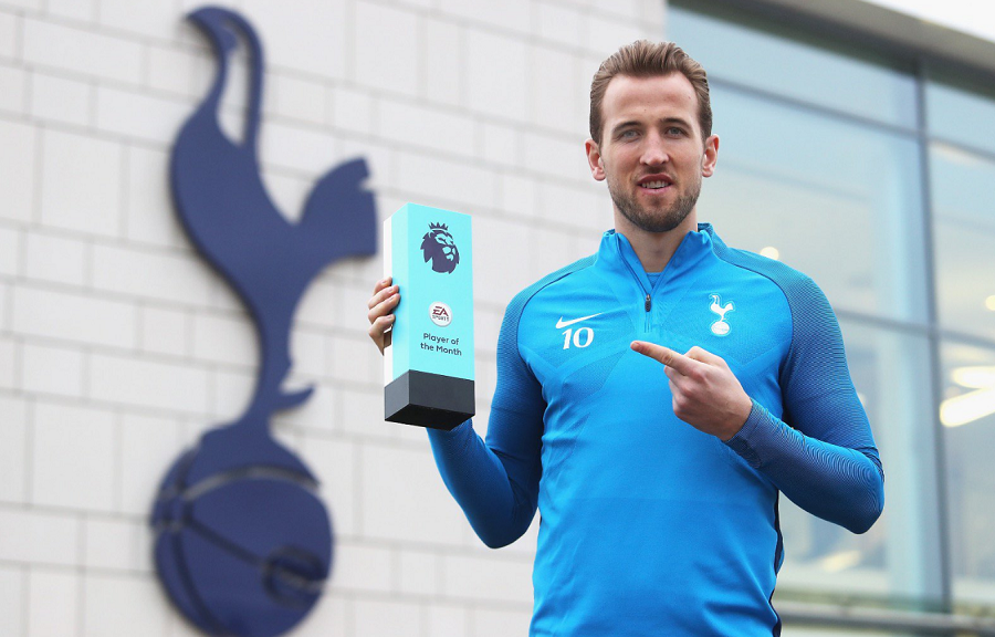 Παίκτης του μήνα στην Premier League ο Χάρι Κέιν (vids/pic)