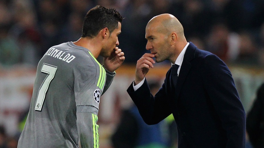 Ζιντάν σε Ρονάλντο: «Είσαι ο καλύτερος παίκτης του κόσμου»
