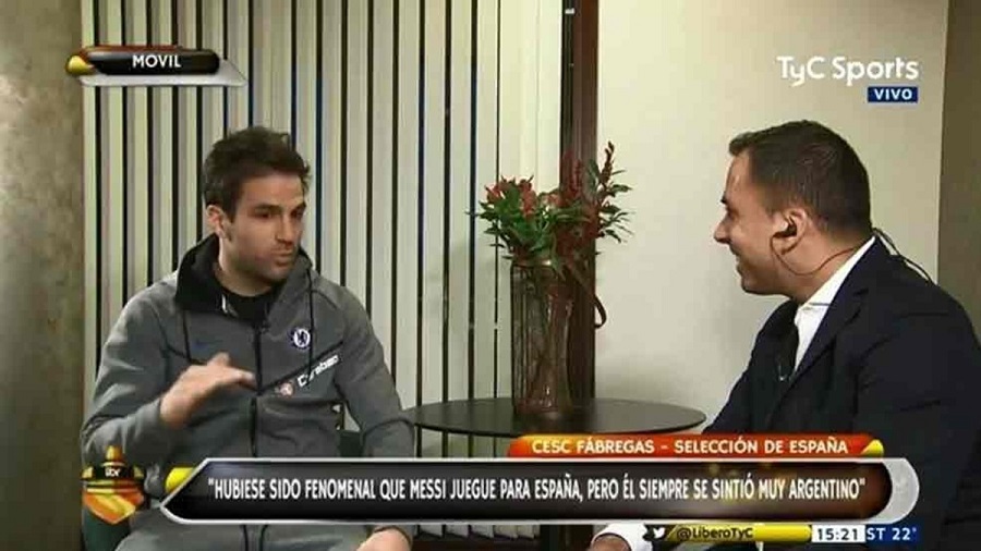 Φάμπρεγκας: “Ο Μέσι με είχε ρίξει κάτω στην προπόνηση με ενέργειά του”