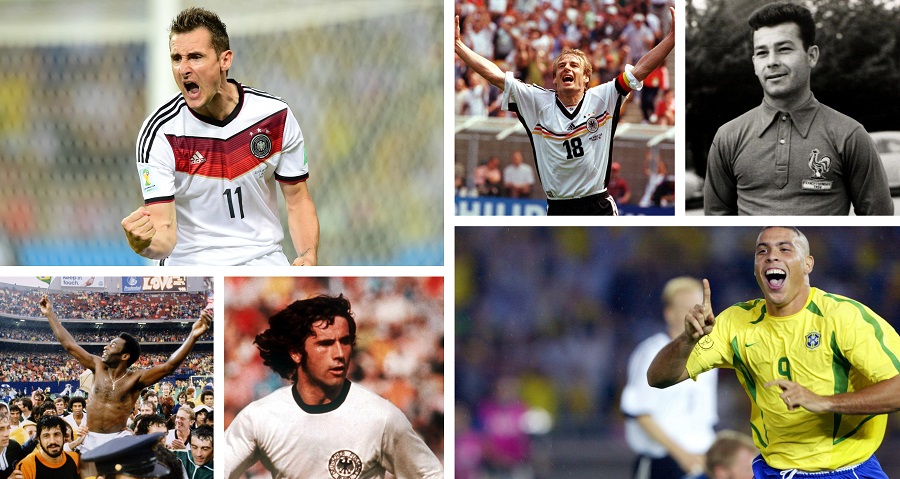 ΑΦΙΕΡΩΜΑ: Οι κορυφαίοι σκόρερ των Μουντιάλ (pics&vids)