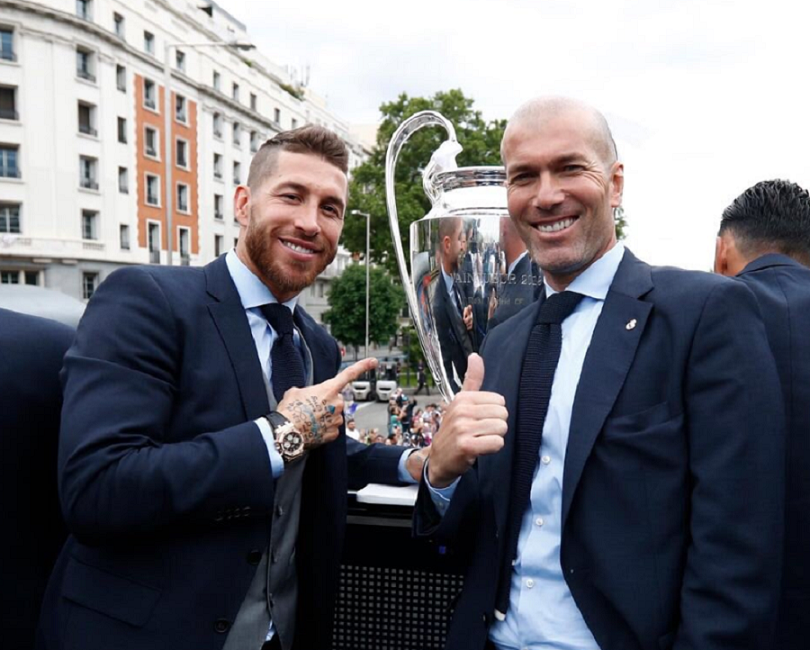 Ράμος για Ζιντάν: “Φεύγεις αλλά η κληρονομιά είναι ανεξίτηλη, σε ευχαριστώ για όλα”