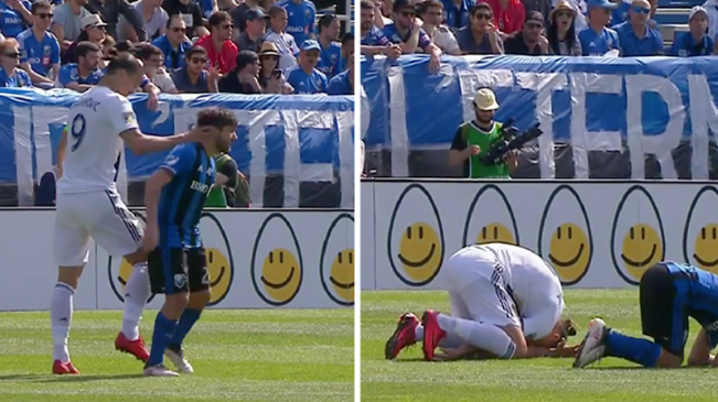 Θέατρο και αποβολή ο Ζλάταν (vid)