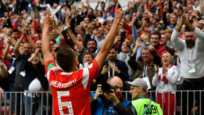 Ζωγραφιές τα δυο τελευταία γκολ της Ρωσίας (vid)