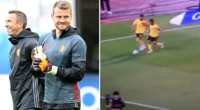 Oι παίκτες του Βελγίου τρόλαραν τον Αζάρ (vid)