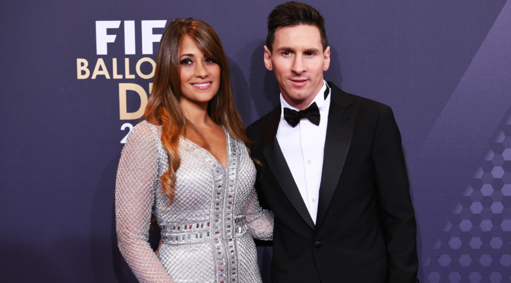 Μήνυμα στήριξης προς τον Μέσι από τη σύζυγό του (pic)