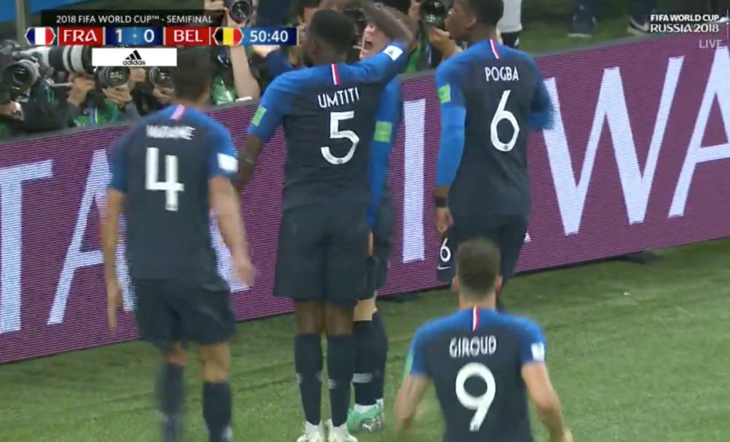 «Κάρφωσε» το Βέλγιο ο Ουμτιτί, 1-0 η Γαλλία (vid)