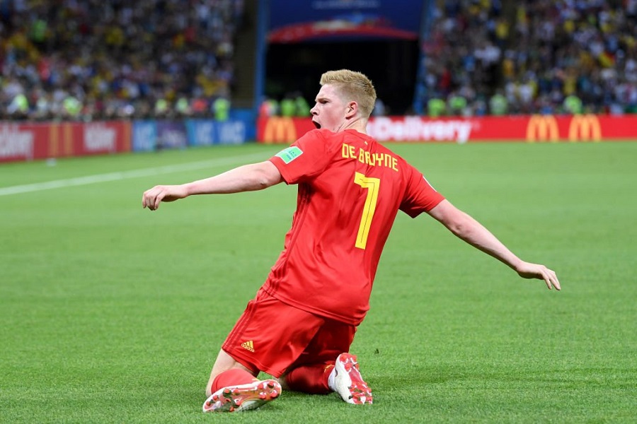 Σουτάρα Ντε Μπρόινε, 2-0 το Βέλγιο! (vid)