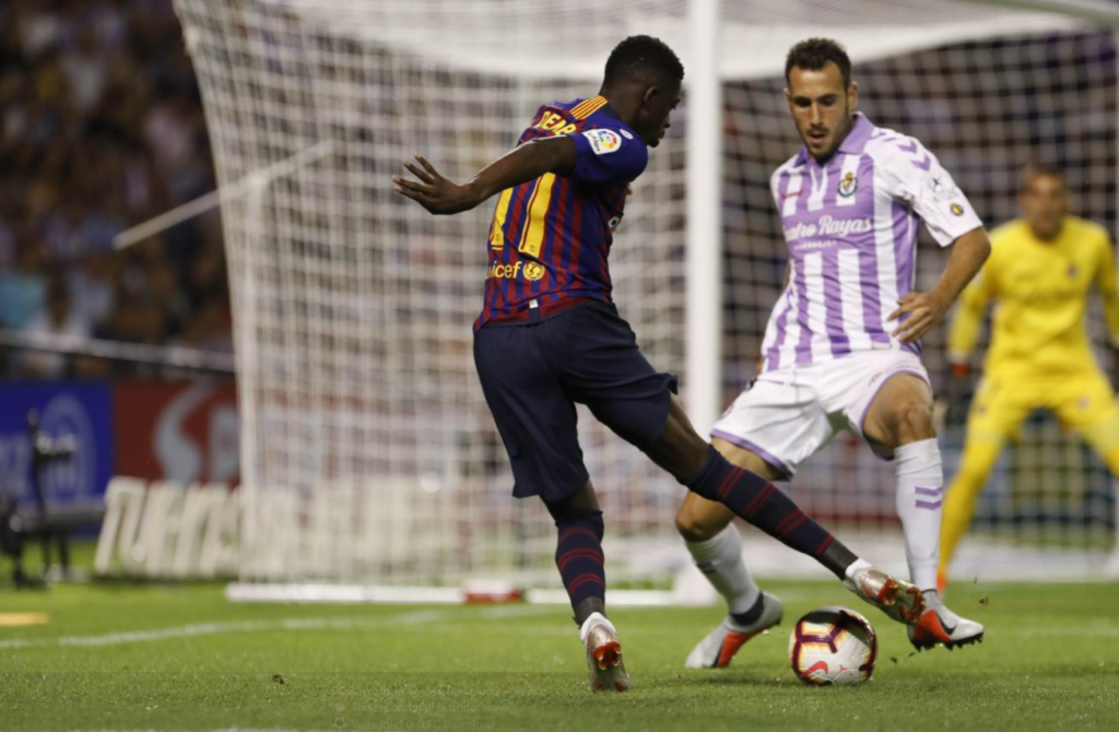 Γλίτωσε από της Βαγιαδολίδ τα δόντια η “Μπάρτσα” (vid)