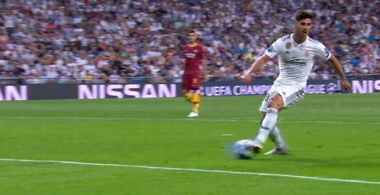 ΑΣΥΛΛΗΠΤΗ ντρίμπλα του Ασένσιο και no look τελείωμα! (vid)