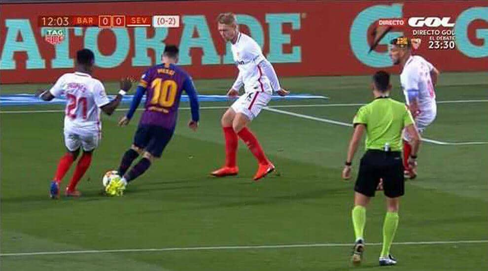 To αμφισβητούμενο πέναλτι υπέρ της Μπαρτσελόνα (vid)