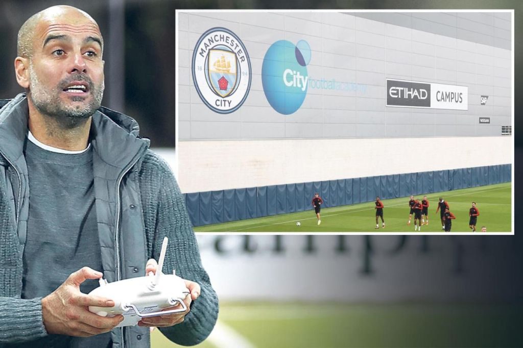 Προπονήσεις με drones για την Σίτι