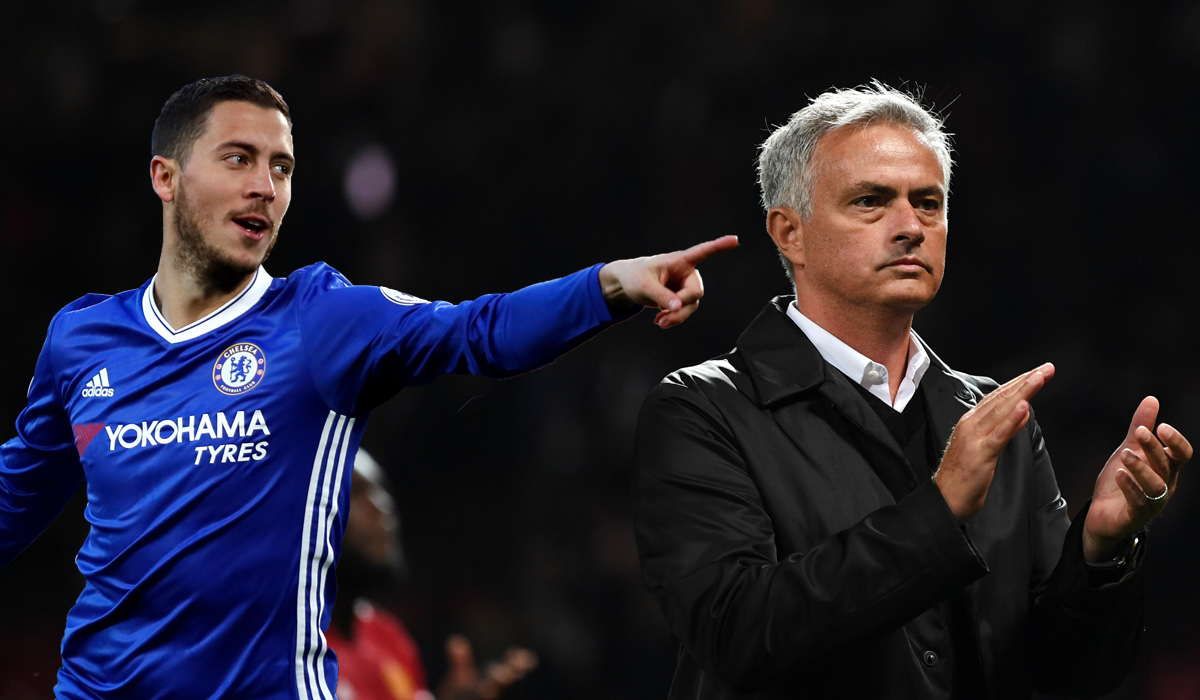 Μουρίνιο: “Θα ταίριαζε στη Ρεάλ ο Αζάρ”