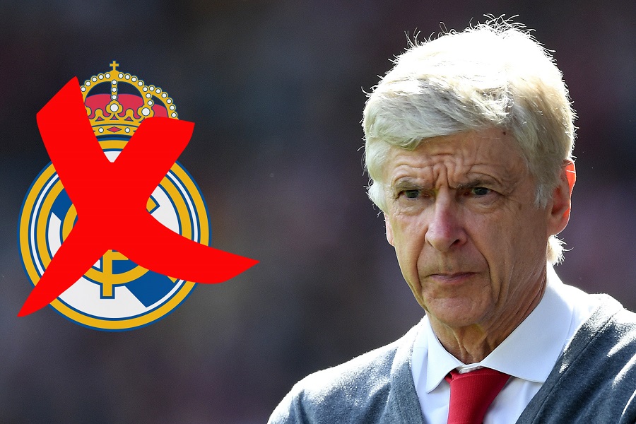 Βενγκέρ: “Αρνήθηκα πρόταση από τη Ρεάλ Μαδρίτης”