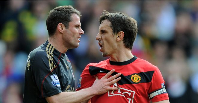 Έτσι “γλέντησε” τον Νέβιλ ο Κάραγκερ ανήμερα του Αγίου Βαλεντίνου! (pic)